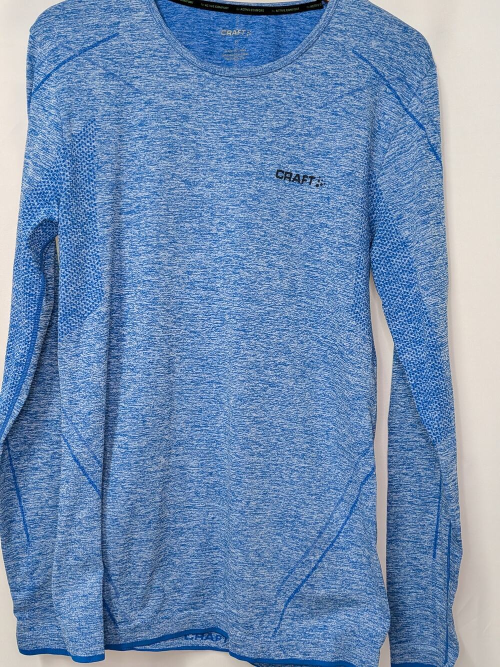 Men’s Long-Sleeved Performance Running Shirt Base Layer, L